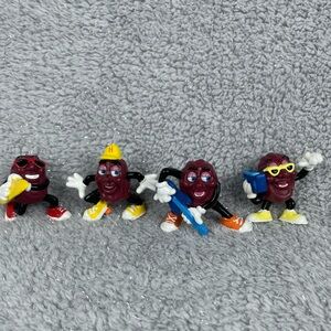 Vintage California raisin figures